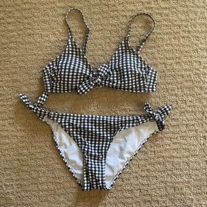 Gingham Target Swimsuit